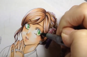 目(瞳)の塗り方2