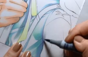 白シャツの塗り方