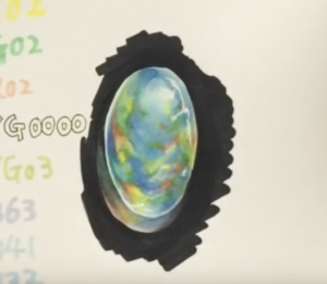 オパールのコピックメイキング完成図