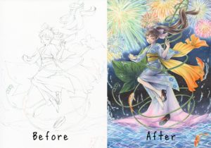 コピックメイキングビフォー・アフター