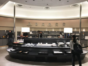 ビジネスクラスのラウンジ3