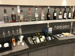 ビジネスクラスのラウンジ2