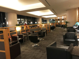 アメリカダラス空港のラウンジ