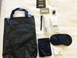 アメリカン航空ビジネスクラスのアメニティ