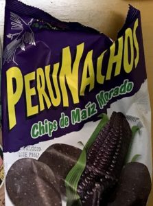 紫とうもろこしのチップス