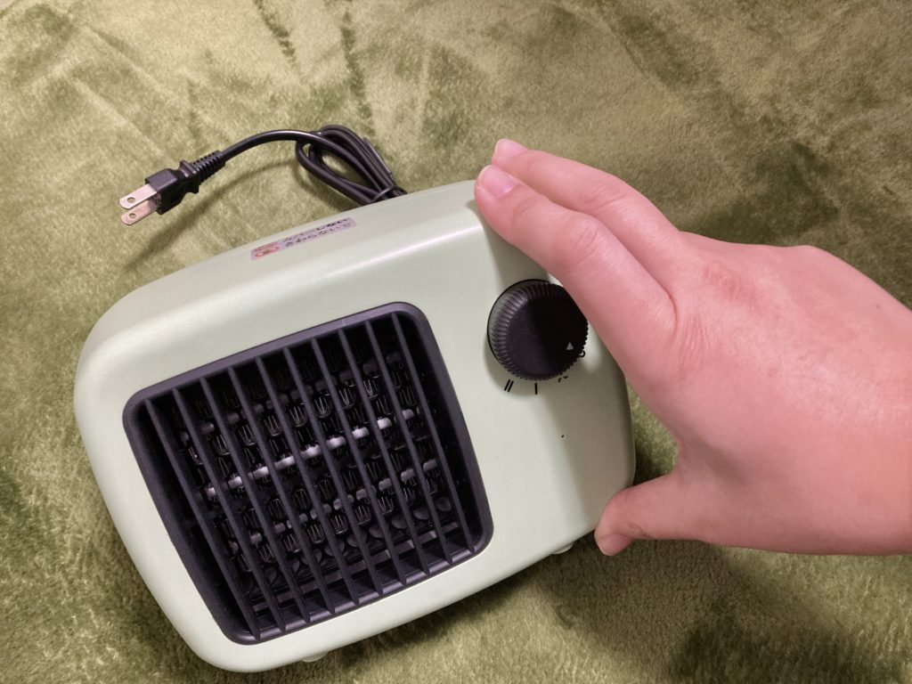 小型 ファンヒーター セラミックヒーター Focondot