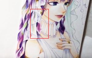 宝石(アメジスト)の塗り方
