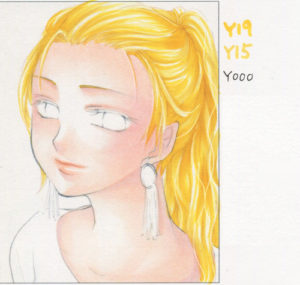 スタンダードな黄色系金髪