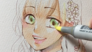 目・瞳の塗り方1