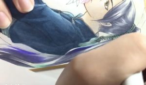 髪の塗り方