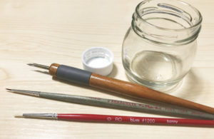 液体タイプ（つけペンや筆につけて使う）